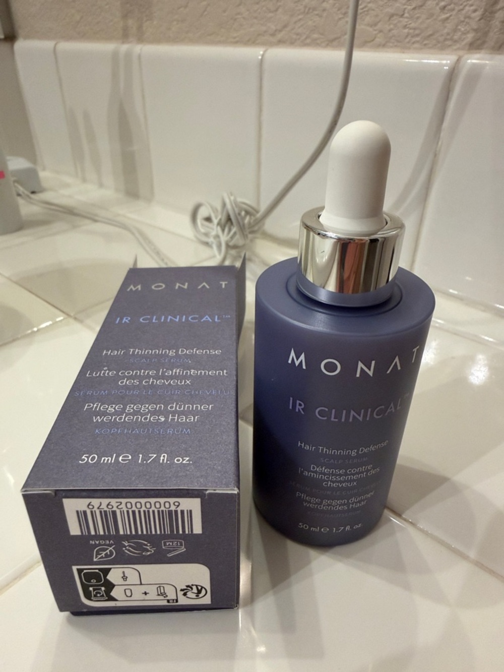 IR Clinical Hair Thinning Defense Serum - Blue